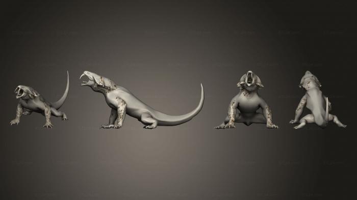 Figurines heroes, monsters and demons (Monster Hunter World Great Girros, STKM_6661) 3D models for cnc