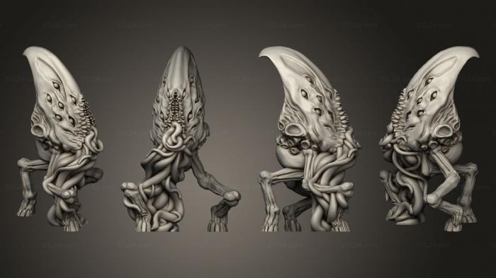 Figurines heroes, monsters and demons (Monsters 02, STKM_6677) 3D models for cnc
