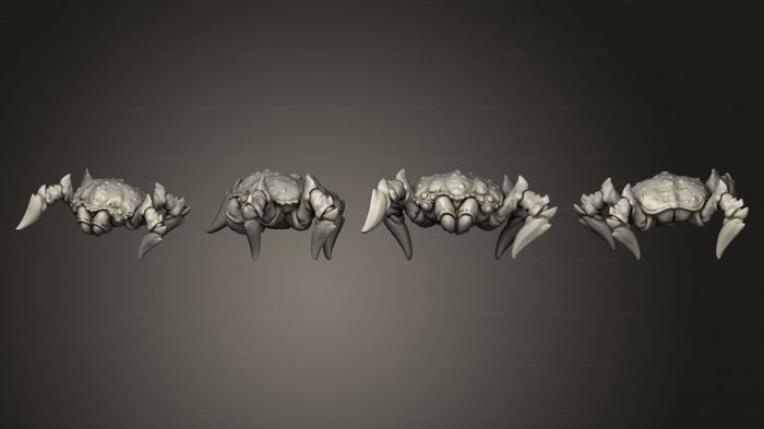 Figurines heroes, monsters and demons (Monsters of the Deep Cave Crawler 1, STKM_6680) 3D models for cnc