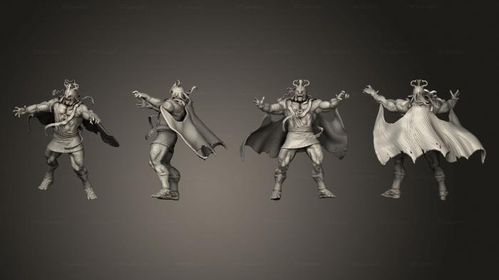 Figurines heroes, monsters and demons (Mum ra, STKM_6751) 3D models for cnc