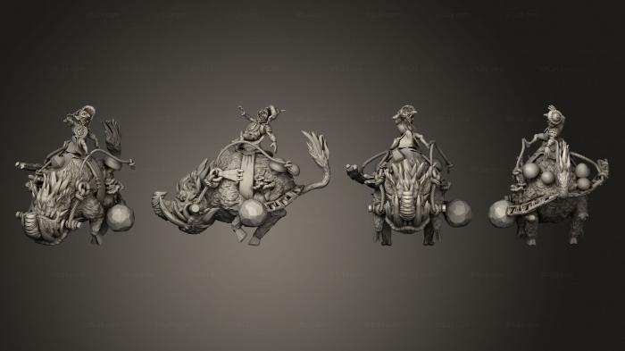 Figurines heroes, monsters and demons (Mutilator Swine 01, STKM_6760) 3D models for cnc
