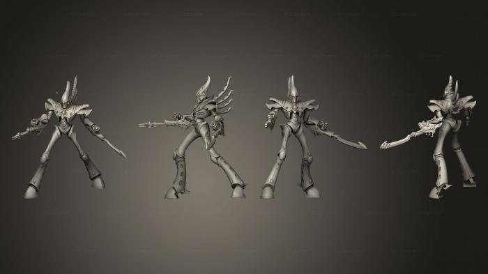 Статуэтки герои, монстры и демоны (Узор Равноденствия Экзоскелета Nebuka, STKM_6794) 3D модель для ЧПУ станка
