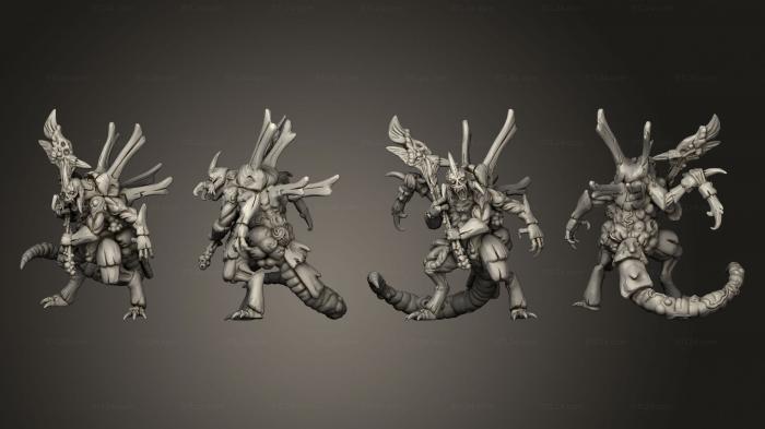 Статуэтки герои, монстры и демоны (Небула Рез Ии Коррумпированных Солдат, STKM_6796) 3D модель для ЧПУ станка