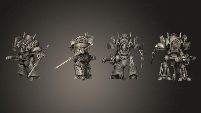 Figurines heroes, monsters and demons (Nundam Outrageus Creations, STKM_6905) 3D models for cnc