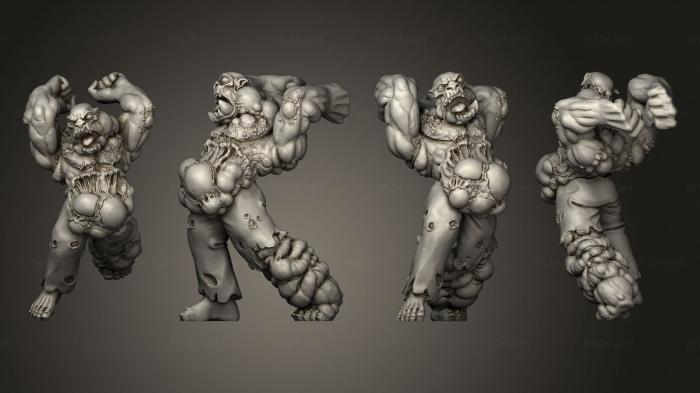 Figurines heroes, monsters and demons (Nurtured ones 01, STKM_6916) 3D models for cnc