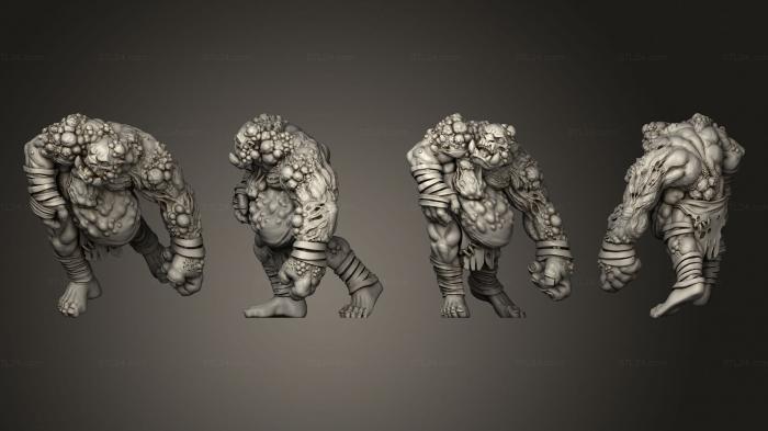 Figurines heroes, monsters and demons (Nurtured ones v 3, STKM_6917) 3D models for cnc