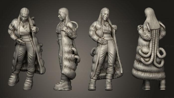 Figurines heroes, monsters and demons (Onlookers Juju Babe, STKM_6947) 3D models for cnc
