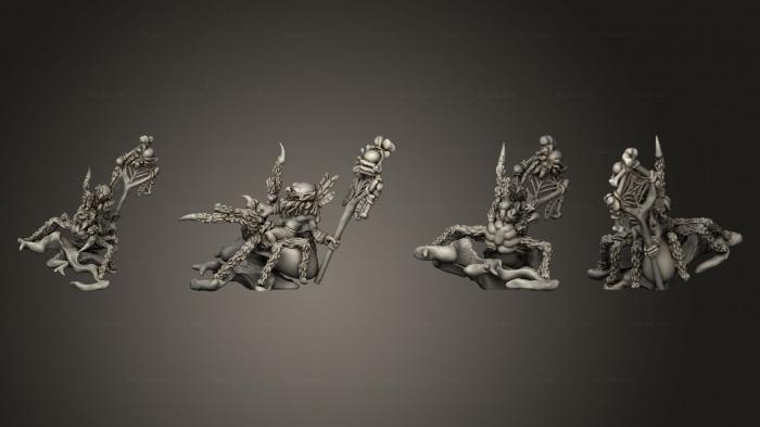 Figurines heroes, monsters and demons (pe, STKM_7046) 3D models for cnc