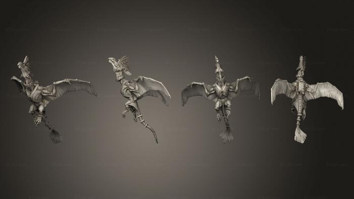 Статуэтки герои, монстры и демоны (Священник 01, STKM_7156) 3D модель для ЧПУ станка