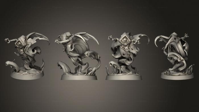 Figurines heroes, monsters and demons (prison b magicghosts, STKM_7174) 3D models for cnc