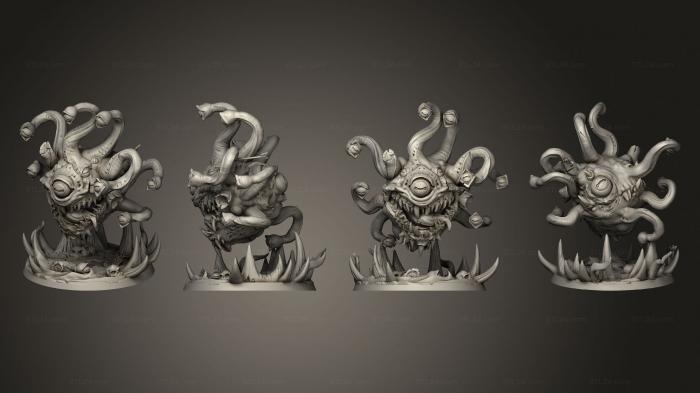 Figurines heroes, monsters and demons (prison boss, STKM_7175) 3D models for cnc