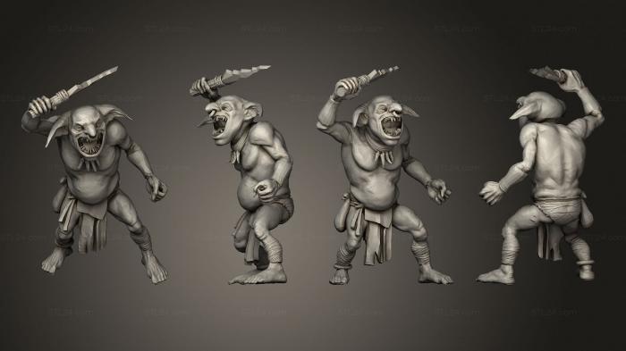 Figurines heroes, monsters and demons (Pump Wagon Snotling 1, STKM_7187) 3D models for cnc