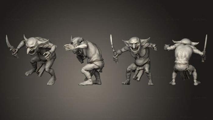 Figurines heroes, monsters and demons (Pump Wagon Snotling 6, STKM_7191) 3D models for cnc