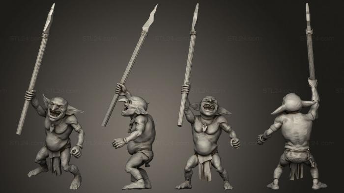 Figurines heroes, monsters and demons (Pump Wagon Snotling 7, STKM_7192) 3D models for cnc