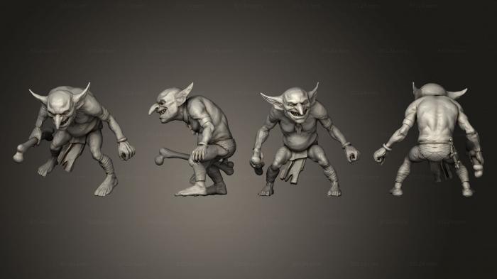 Figurines heroes, monsters and demons (Pump Wagon Snotling 8, STKM_7193) 3D models for cnc
