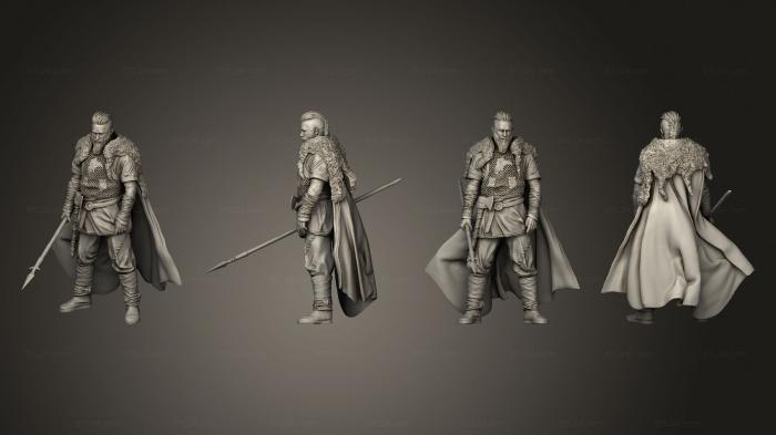 Figurines heroes, monsters and demons (ragnarfull brazoder 002, STKM_7228) 3D models for cnc