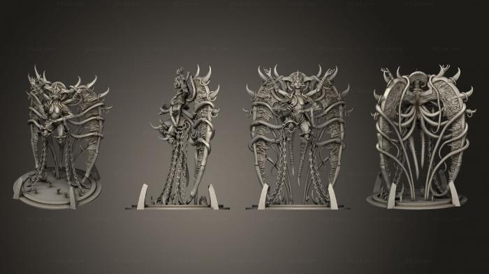 Figurines heroes, monsters and demons (RAKID, STKM_7232) 3D models for cnc