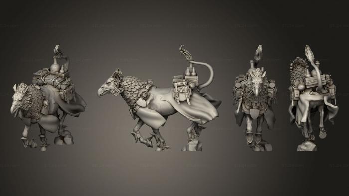 Figurines heroes, monsters and demons (Rangers Alternative Mount 06, STKM_7245) 3D models for cnc