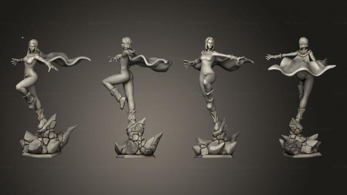 Figurines heroes, monsters and demons (Raven F 4 Base 2, STKM_7259) 3D models for cnc