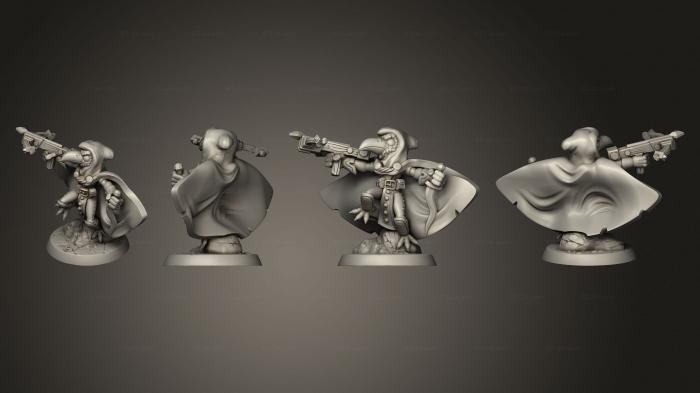 Figurines heroes, monsters and demons (Raven Ranger, STKM_7266) 3D models for cnc