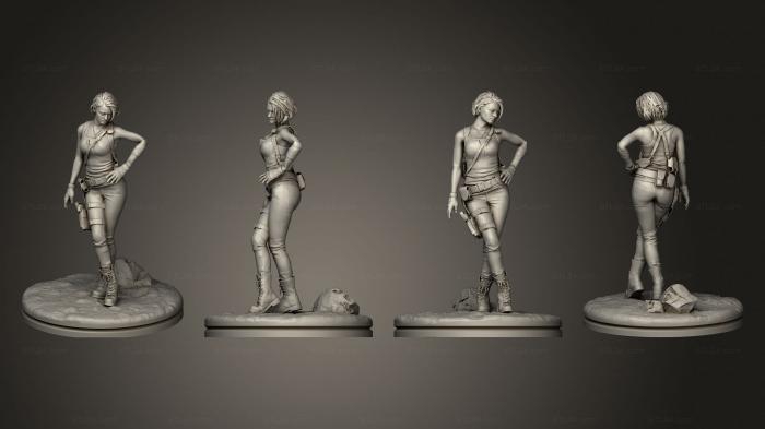 Figurines heroes, monsters and demons (RE 3 remake, STKM_7277) 3D models for cnc