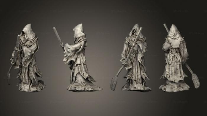 Figurines heroes, monsters and demons (Reaper Charon Large, STKM_7279) 3D models for cnc