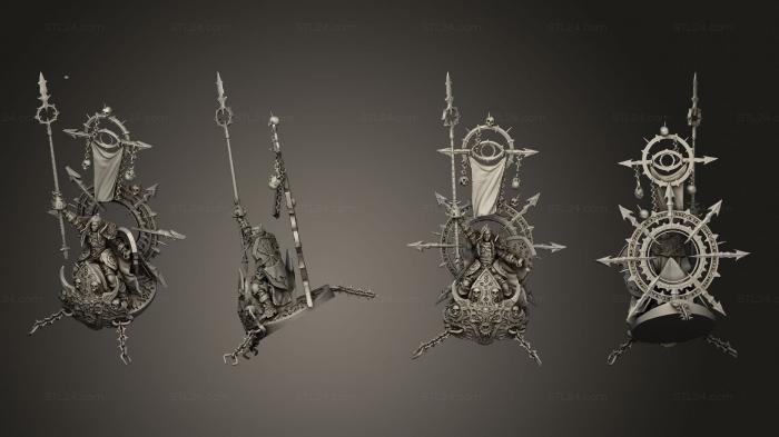 Статуэтки герои, монстры и демоны (Награда Овойду Неудержимому, STKM_7295) 3D модель для ЧПУ станка