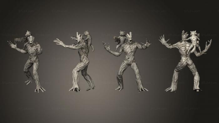 Figurines heroes, monsters and demons (Rewards, STKM_7296) 3D models for cnc