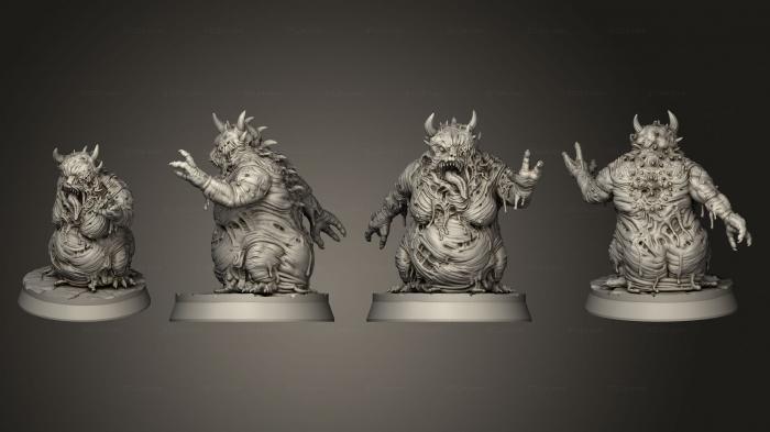 Figurines heroes, monsters and demons (Rottlings v 3, STKM_7343) 3D models for cnc