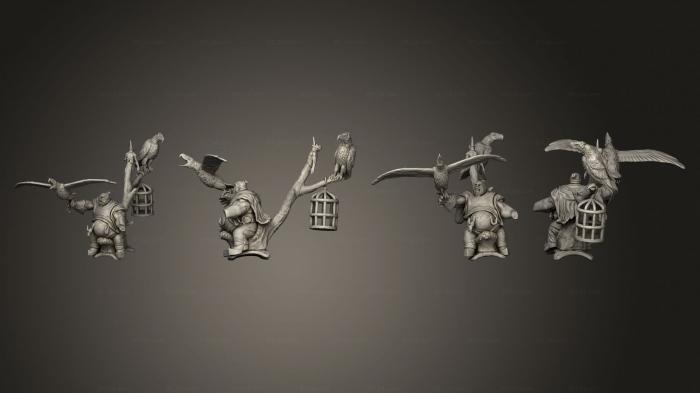Статуэтки герои, монстры и демоны (Саблезубый, STKM_7370) 3D модель для ЧПУ станка