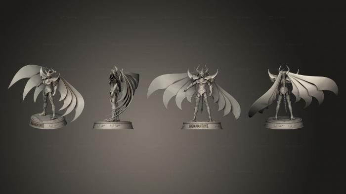 Figurines heroes, monsters and demons (Saint Seiya Radamanthys 1 6, STKM_7394) 3D models for cnc