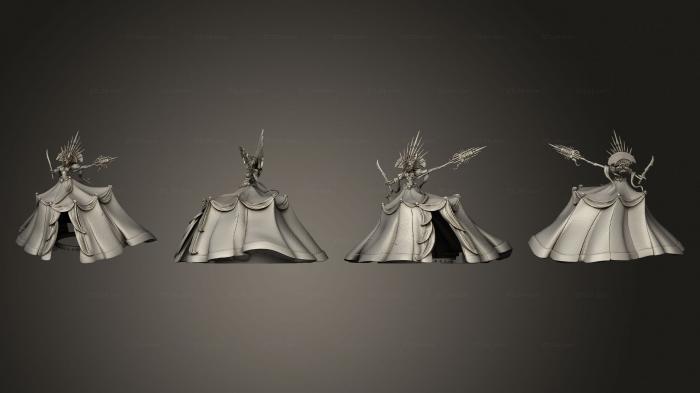 Статуэтки герои, монстры и демоны (Санграбия - Дух цирковой формы, STKM_7403) 3D модель для ЧПУ станка