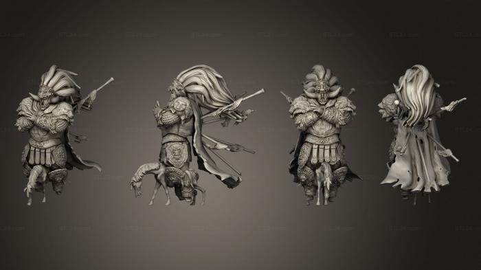 Figurines heroes, monsters and demons (Scarlet King Body 001, STKM_7421) 3D models for cnc