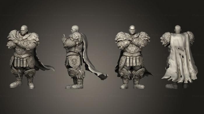 Figurines heroes, monsters and demons (Scarlet King Body 002, STKM_7422) 3D models for cnc