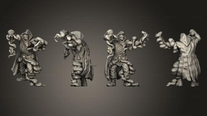 Figurines heroes, monsters and demons (Shaman v 2, STKM_7485) 3D models for cnc