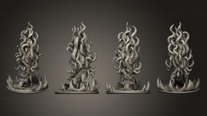 Figurines heroes, monsters and demons (Shub Niggurath and Yog Sothoth, STKM_7511) 3D models for cnc