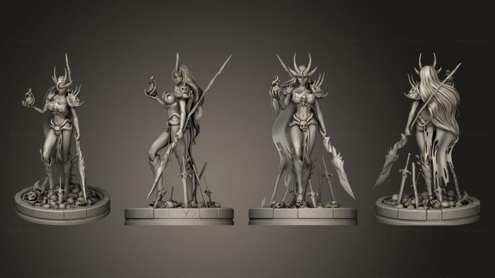 Figurines heroes, monsters and demons (Sibitti Armored 2, STKM_7513) 3D models for cnc