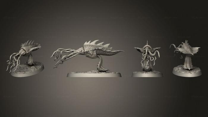 Figurines heroes, monsters and demons (silent reapers 02, STKM_7521) 3D models for cnc