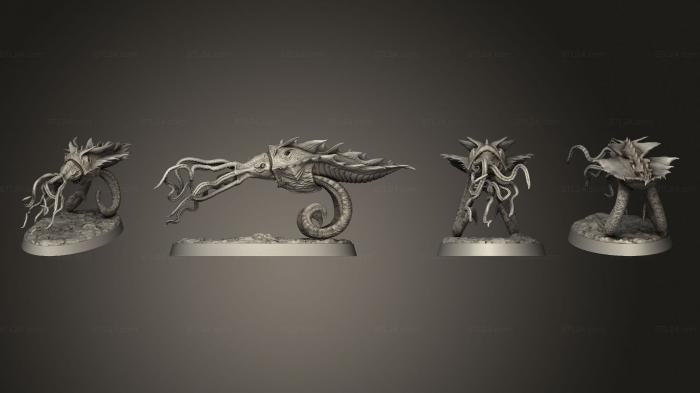 Figurines heroes, monsters and demons (silent reapers 03, STKM_7522) 3D models for cnc