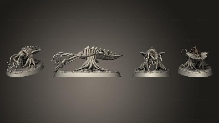 Figurines heroes, monsters and demons (silent reapers 04, STKM_7523) 3D models for cnc