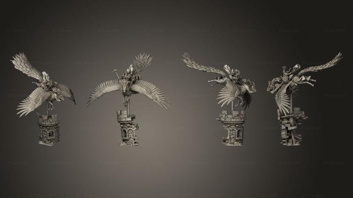 Figurines heroes, monsters and demons (Sir Bors, STKM_7529) 3D models for cnc