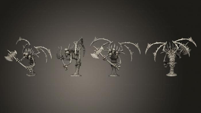 Статуэтки герои, монстры и демоны (Череп Лорда Маррогара, STKM_7546) 3D модель для ЧПУ станка