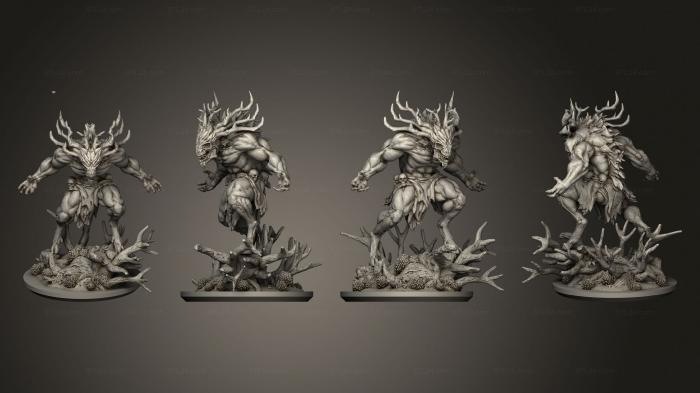 Figurines heroes, monsters and demons (Slavic base, STKM_7559) 3D models for cnc