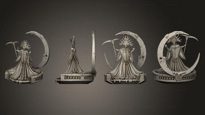Figurines heroes, monsters and demons (Slavic Morana base 01, STKM_7565) 3D models for cnc