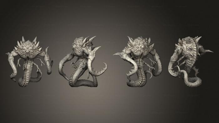 Figurines heroes, monsters and demons (Somnari Reaver, STKM_7607) 3D models for cnc