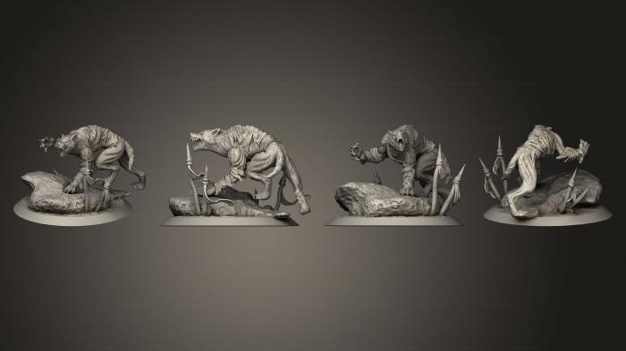 Figurines heroes, monsters and demons (SONS OF THE BLOOD MOON 1 STOBM CODRIN, STKM_7608) 3D models for cnc