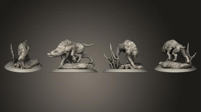 Figurines heroes, monsters and demons (SONS OF THE BLOOD MOON 2 SOTBM CATURIX, STKM_7609) 3D models for cnc