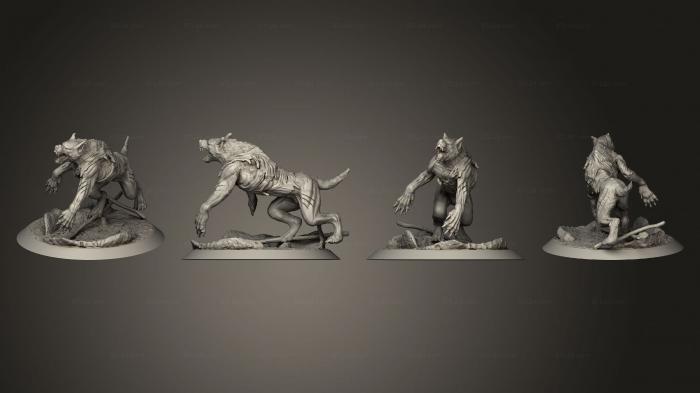 Figurines heroes, monsters and demons (SONS OF THE BLOOD MOON 4 SOTBM DECEBAL, STKM_7611) 3D models for cnc