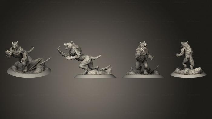 Figurines heroes, monsters and demons (SONS OF THE BLOOD MOON 5 SOTBM BOIAN, STKM_7612) 3D models for cnc