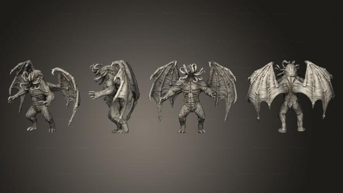 Статуэтки герои, монстры и демоны (Звездное Отродье Злое Большое, STKM_7696) 3D модель для ЧПУ станка